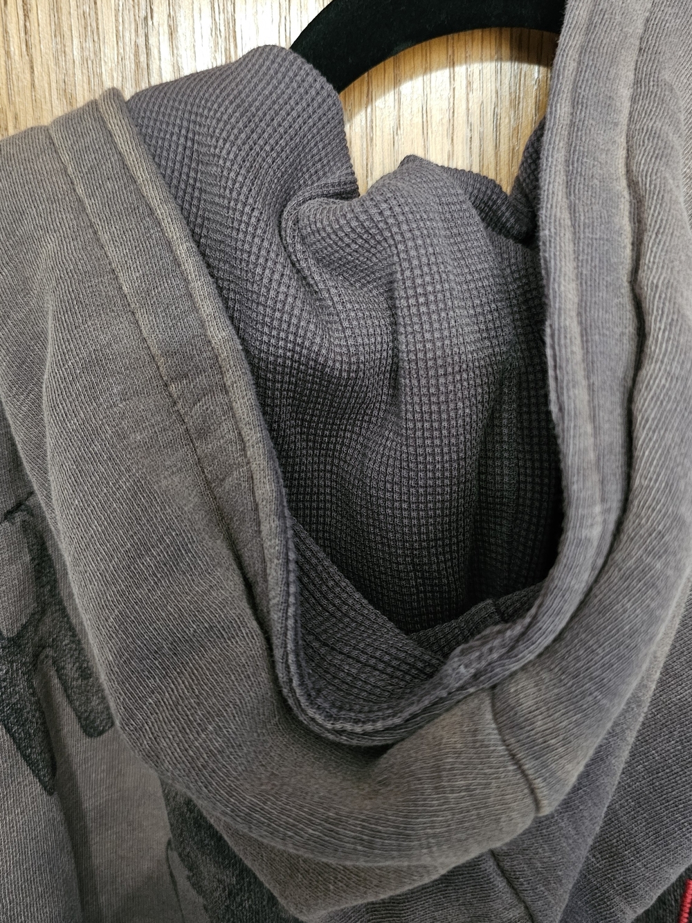 FINAL..Harley-Davidson Brown Weathered Look Hoodie - Picture 7 of 9